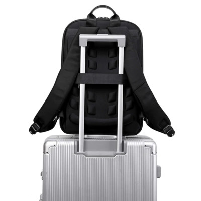 Urban Slim Laptop Business Backpack - Black