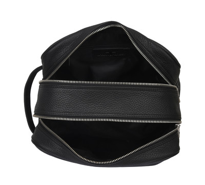 Marco Leather Wash Bag - Rambler Black