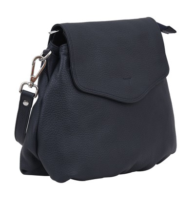 Stella Small Leather Sling Bag - Rambler Navy